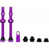 Muc-Off Tubeless Presta Valve KIT V2 bezdušové ventily, galuskový, fialová, 2 ks 60 mm