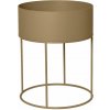 Ferm Living Truhlík na rastliny Plant Box Round, olive