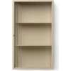 Ferm Living Skrinka Haze Reeded glass, cashmere