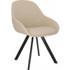 Nábytek Pegas Židle Nels béžová černé nohy