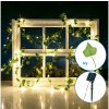 Aigostar B.V. | Aigostar - LED solárny reťazec 50xLED/7m IP65 teplá biela ivy | AI1612
