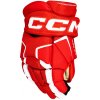 Hokejové rukavice CCM Tacks AS 580 Red/White Senior 15 palcov