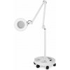 NANI kozmetická LED lampa s lupou na kolieskach 24 W – White