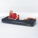 Gelert Flock Air Bed Double Black