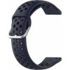 BStrap Silicone Dots remienok na Garmin Vivoactive 5, navy blue