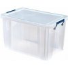 Úložný box, 26 l, FELLOWES, ProStore, priehľadná