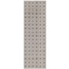 ELLE Decoration , Behúň Perles 106190 Cream Grey z kolekcie Elle, 80x240, šedá, obývacia izba