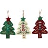 CHOMIK VIANOČNÁ OZD. ZÁVESNÁ OZD. STROMČEK 8 X 2 X 18 CM MIX FARIEB 1ks