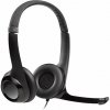 Logitech H390 - USB stereo headset - čierne 981-000406