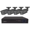 Securia Pro IP kamerový systém NVR4CHV8S-B smart SONY, čierny Nahrávanie: 4TB disk