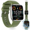 Smart hodinky myPhone Watch Pastel Silver zelené