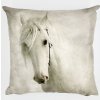 Dekoračná obliečka na vankúš BIELÝ KÔŇ 40 x 40 cm