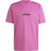 adidas ESSENTIALS LINEAR SINGLE JERSEY Pánske tričko, ružová, XL