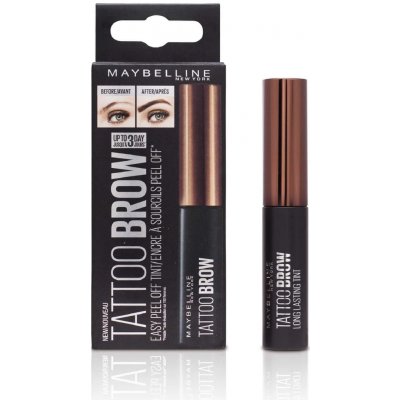 Maybelline Tattoo Brow semi-permanentná gélová farba na obočie Medium Brown 4,6 g