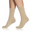 Bellinda BAMBUS LADIES COMFORT SOCKS 5x Klasické dámske ponožky 5 ks BE496862 béžová