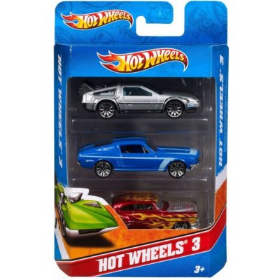 Mattel Hot Wheels Autíčka sada 3 ks