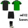 Roly Futbalová sada Juve pre celé mužstvo, od 12 ks, zelená / čierna počet ks v sade: 20 hráčskych setov