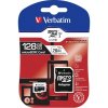 Verbatim pamäťová karta Micro Secure Digital Card Premium, 128GB, micro SDXC, 44085, UHS-I U1 (Class 10), s adaptérom