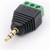 LaskaKit_cz Adaptér jack 3.5mm na svorkovnici, male