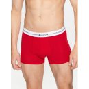 Tommy Hilfiger 3 Pack Trunks White/ Red/ Desert Sky