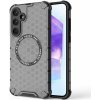 Techsuit – HoneyComb Shield MagSafe – ochranný obal na Samsung Galaxy A55 5G – čierny