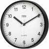Teesa TSA0038B Nástenné hodiny 20 cm, čierne