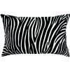 Obdĺžnikový vankúš zebra