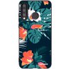 Picasee silikónový čierny obal pre Huawei P30 Lite - Monstera Color