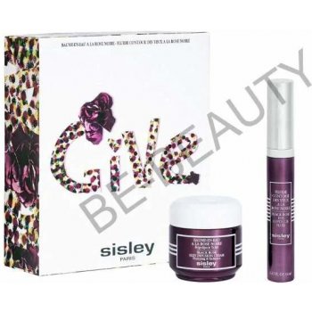 Sisley Black Rose Give : denní pleťový krém Black Rose Skin Infusion Cream 50 ml + oční sérum Black Rose Eye Contour Fluid 14 ml