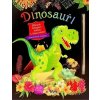Dinosauři - úžasná škrábací knížka a omalovánky