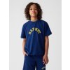 Detské tričko GAP NYC Tmavomodrá XS Tmavomodrá Tmavomodrá