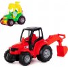 Polesie Traktor Šampión s lopatou a lyžicou