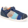 Barefoot dětské sandály Biomecanics - Pique Azul Marino modré