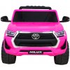 Elektrické autíčko TOYOTA Hilux 4x4 pre deti, ružové s diaľkovým ovládaním