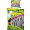 Obliečky Lokomotíva na moste (Rozmer: 1x140/200 + 1x90/70)