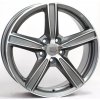 WSP W1254 LIMA VOLVO hliníkové disky 8x19 5x108 ET49 ANTHRACITE POLISHED