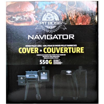 Kryt na peletový gril Pit Boss Navigator 550 s udiarňou