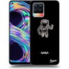 Picasee silikónový prehľadný obal pre Realme 8 4G - Astronaut Minimal