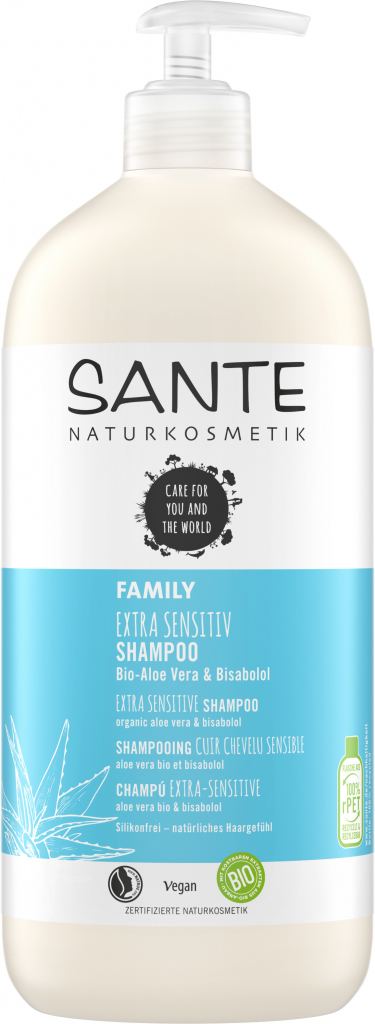 Sante Šampón extra sensitive bio aloe vera a bisabol 950 ml