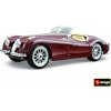 Bburago Jaguar XK 120 Roadster 1951 červená 1:24