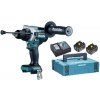 Makita - 18V AKU vŕtačka s príklepom, 2x aku 5,0 Li-Ion, nabíjačka DHP492RTJ