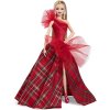 Barbie vianočná s blond vlasmi 2024 0194735181179