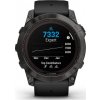 Garmin fenix 7X Pro - Sapphire Solar Edition - 51 mm - polymér vystužený vláknami - inteligentné hodinky s remienkom - silikónové - čierne - veľkosť zápästia: 127-210 mm - displej 3,556 cm (1,4