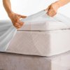 Moltonová ochrana matraca Conforlux® 400g/m2, hĺbka rohov 40 cm biela 090 Blancheporte