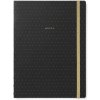Filofax Moonlight notebook A4 čierny