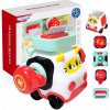 MONTESSORI SENZORICKÝ MANIPULAČNÝ SET NA SKLADANIE AUTÍČKA MAČIATKO WOOPIE