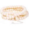Nefertitis Japa Mala náhrdelník z kostených korálok 8 mm NF10245 - cca 70 cm