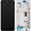 Motorola Moto G 5G LCD displej + dotyková plocha + rám Frosted Silver - originál 5D68C17747, 5D68C17617, 5D68C17617RR