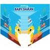 Amscan Pozvánky Baby Shark