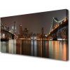 Obraz na plátne Mesto mosty architektúra 100x50 cm